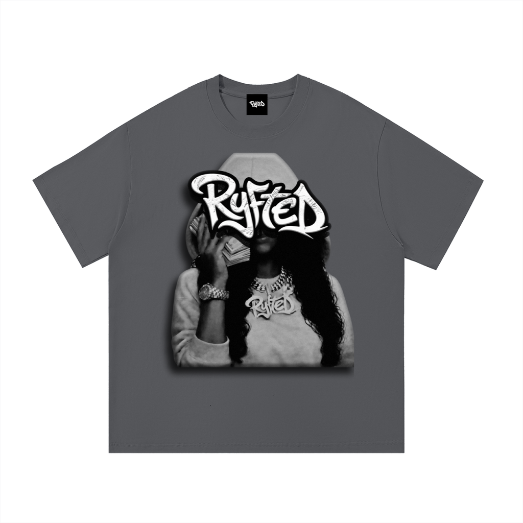 'The RYFTED Girl' Greyscale T-shirt