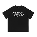 Silver Metallic RYFTED Logo T-shirt - Black