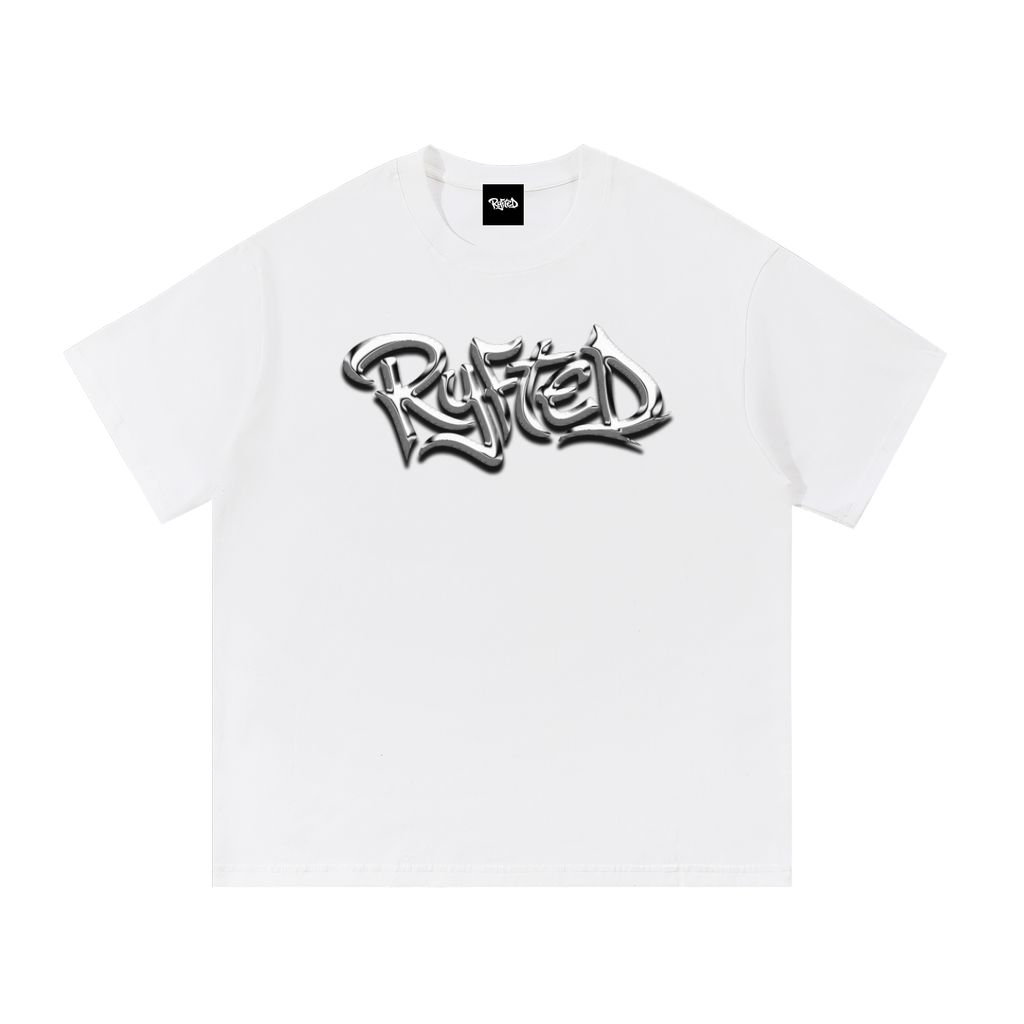 Silver Metallic RYFTED Logo T-shirt