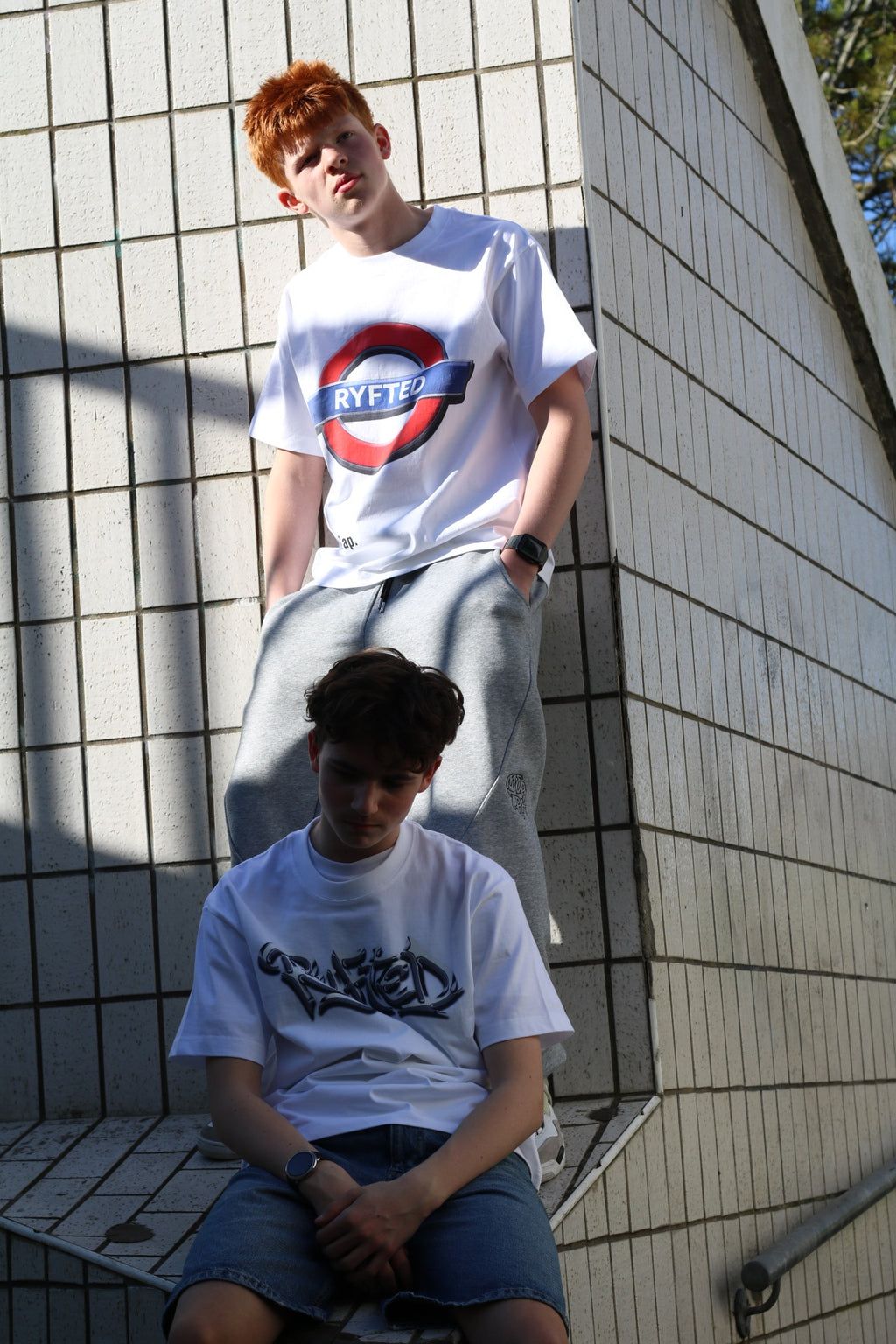 London Underground RYFTED Logo T-shirt