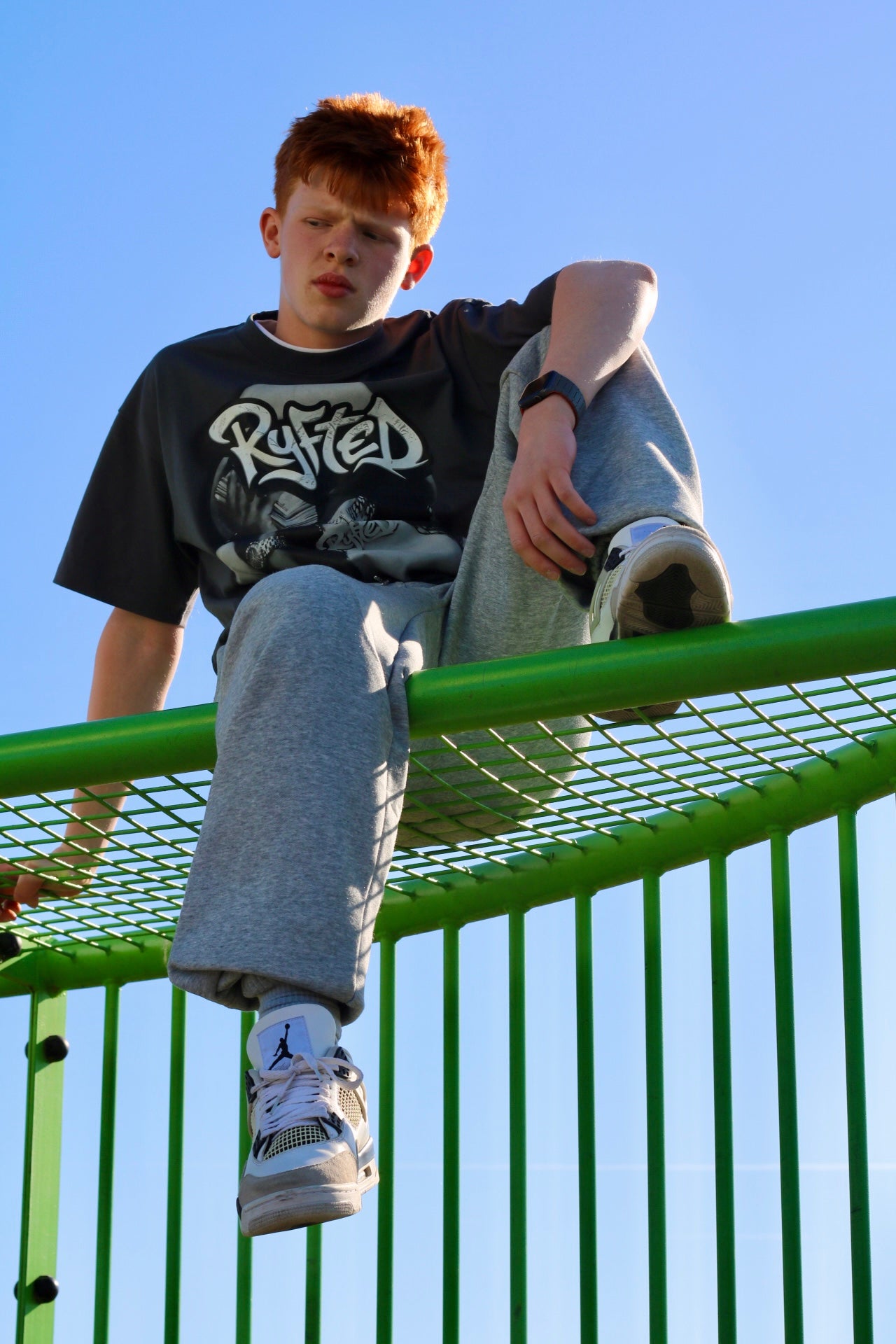 'The RYFTED Girl' Greyscale T-shirt